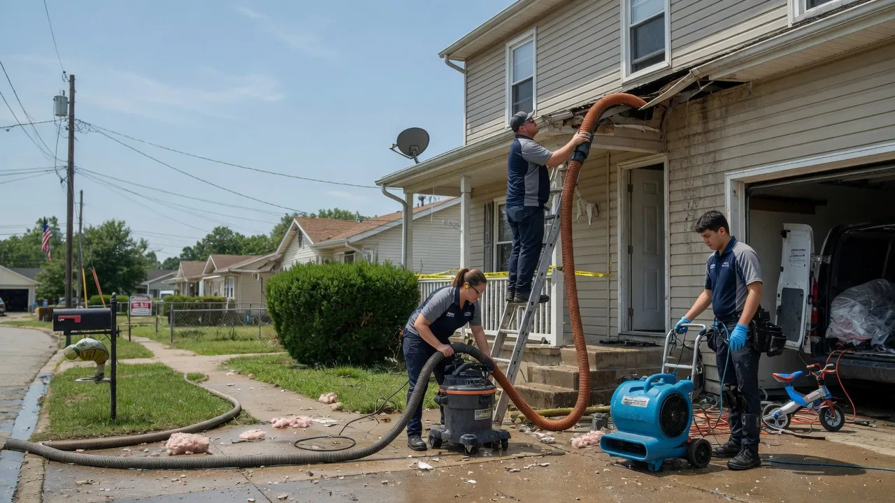 Water Damage Restoration in Benld, IL near me